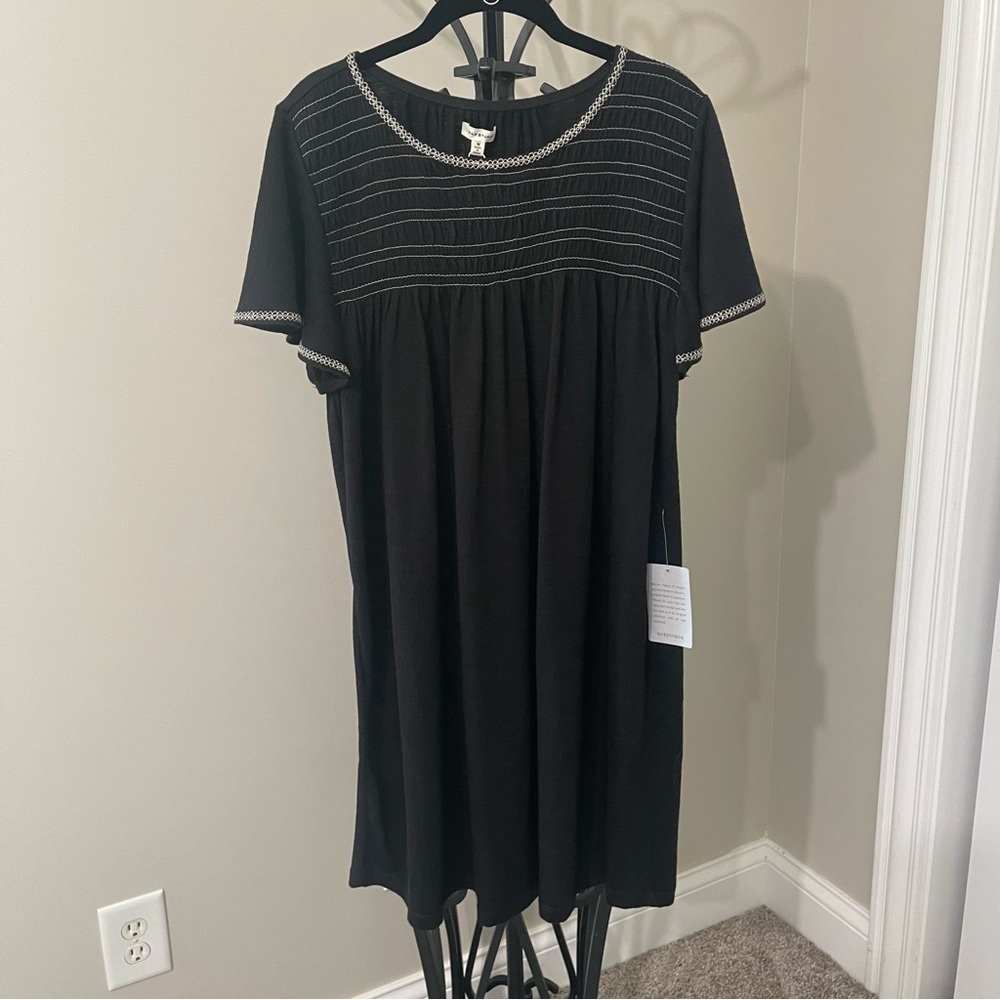 Max Studio Black Dress, NWT, Size M